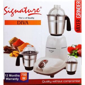 Signature Powerful 3 In 1 Mixer Grinder 750W 3Jars S.Steel