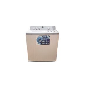 VON VALW-12MFW Twin Tub Washing Machine, White - 12 Kg