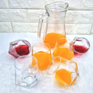 Redberry Glass Beverage Set-WS3471