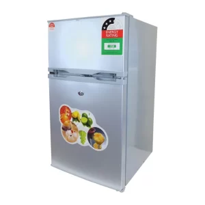 Icecool Double Door Mini-Fridge -98L