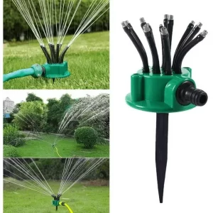 Yard Lawn Sprinkler 360 Degree Adjustable Flexible Lawn Irrigation Watering System for Lawn Garden