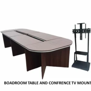 Boardroom Table And Conference Tv Mount