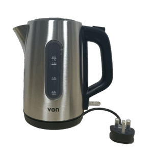 Von VSKC17BVW 1.7L Corded Kettle 2200W - White available at Topwave Mombasa