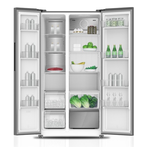 MIKA Fridge, 595L, 2 Door Side By Side available at Topwave Mombasa