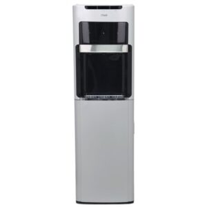 MIKA Water Dispenser, Floor Standing, Hot & Cold, Compressor Cooling, White & Black available at Topwave Mombasa