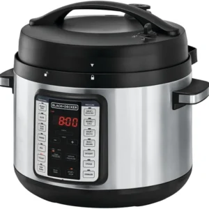 Nutricook NC-SP208K Smart Pot Pressure Cooker Black - 8L available at Topwave Mombasa