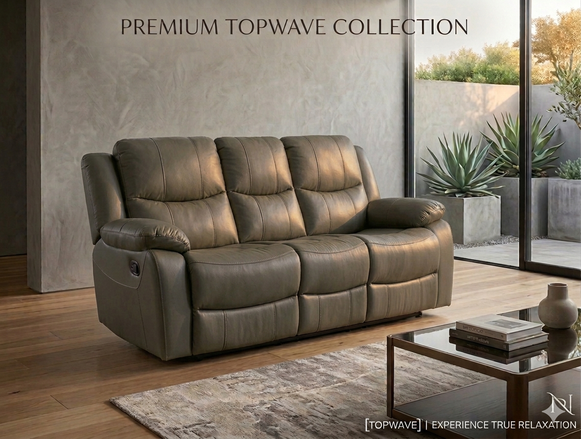 TopWave 3-Seater Recliner