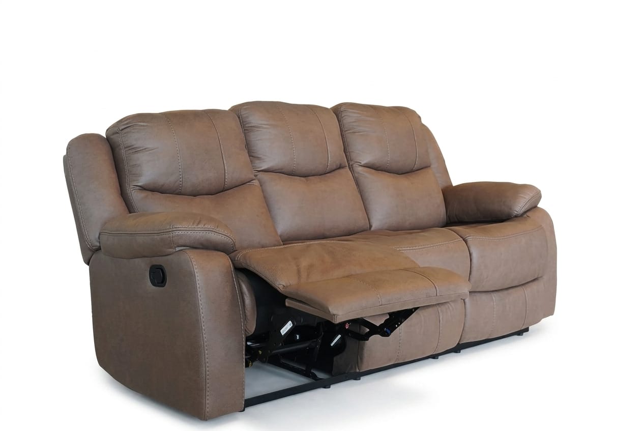 3-Seater Recliners Sofa+ Free Coffee Table available at Topwave Mombasa