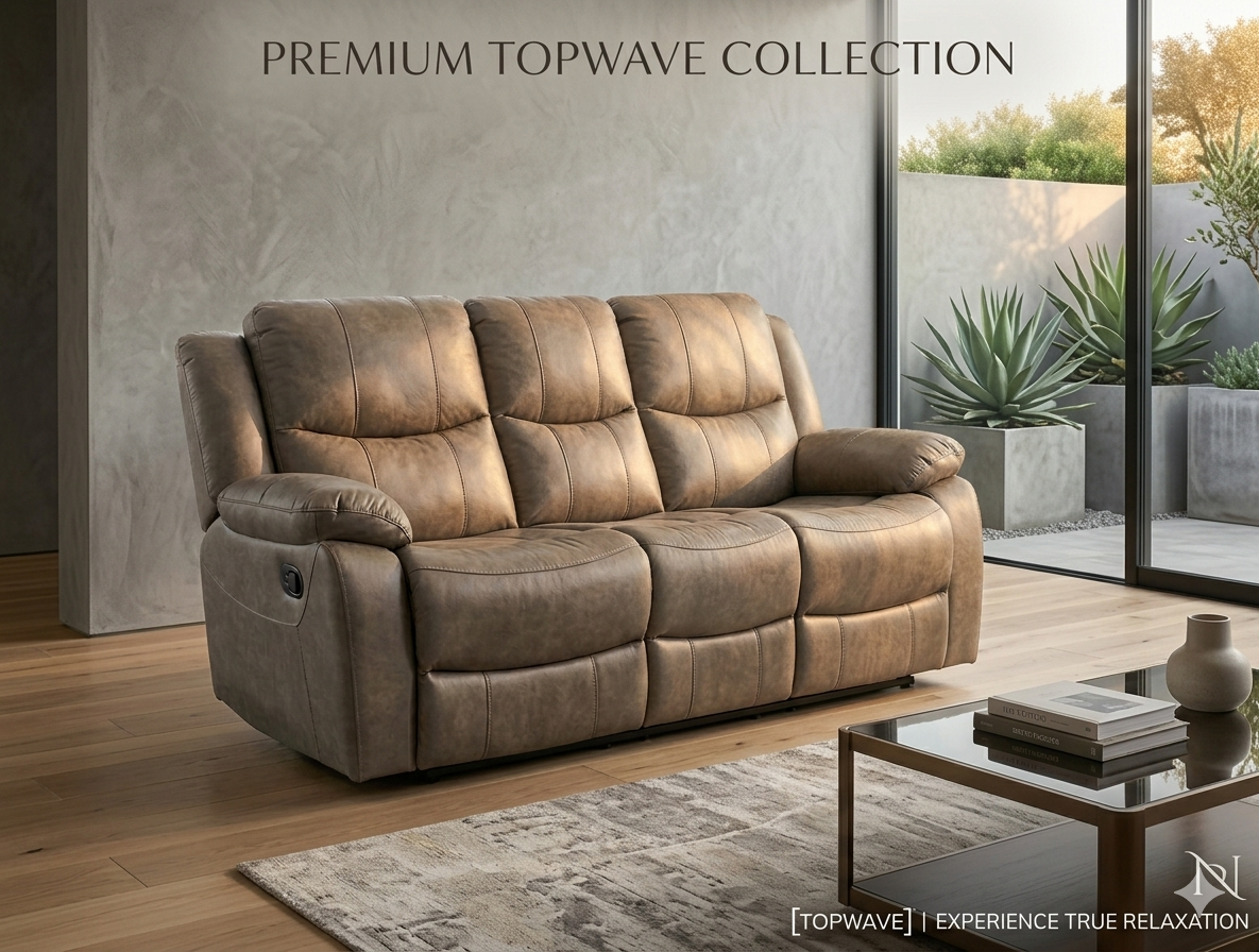 TopWave 3-Seater Recliner